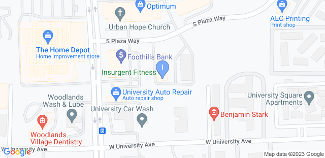 Map to Insurgent Fitness